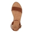 thumbnail image 3 of INC Womens Beige Comfort Ankle Strap Valetta Round Toe Platform Buckle Espadrille Shoes 8.5 M, 3 of 4