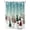 Aurora Gradient, variant on Fsddascl Gray Christmas Shower Curtain Set - Small 36" x 72" Washable Bathtub Curtain with 12 Hooks, Xmas Snowman Birds Tree Branch Snowflake Waterproof Fabric Stall Shower Curtains for Bathroom