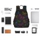 thumbnail image 4 of Disketp Butterfly Mochila Ligera e Impermeable, Mochila de Día Resistente para Viajes, Senderismo y Uso Diario para Hombre y Mujer, 4 of 7