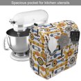 thumbnail image 2 of Steampunk Stand Mixer Cover, Machinery Pattern with Various Technical and Industrial Elements in Flat Style, Kitchen Appliance Organizer Bag Cover with Pockets, 5 Quarts, Multicolor, by Ambesonne, 2 of 4