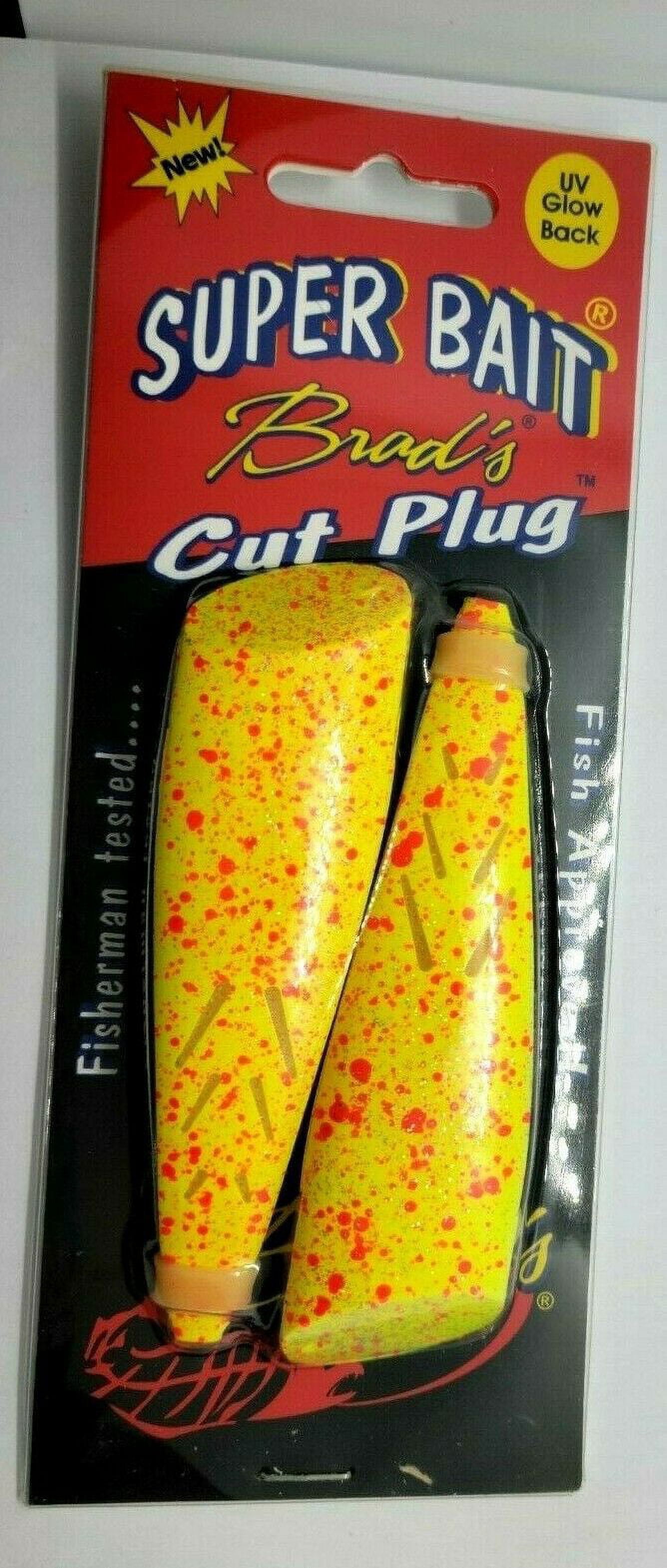 Brad's Super Bait 2-Pack Kokanee Cut Plug, Hot Lava SCP-06 / TPSCP-06