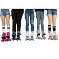 thumbnail image 3 of Circle Society Craze Sugar Drops Adjustable Roller Skates, Girl Sizes 12 to 3, 3 of 9