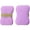 Purple, variant on 2/4 PCS Sponge Soap Saver Pouch, Reinforced Edge Design, Dual-Layer Material Resists Deformation, Easy to Lather, Reusable for Daily Skin Cleansing