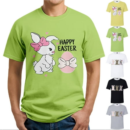 

Easter Girls Short Sleeve Tees Loose Tops Up to 8XL