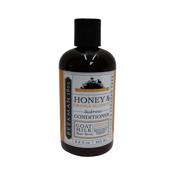 Beekman 1802 - Moisturizing Conditioner - Honey & Orange Blossom - Goat Milk Hair Conditioner For Dry Hair - Naturally Rich in Lactic Acid & Vitamins - Cruelty-Free Goat Milk Hair Care - 8.9 oz