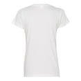 thumbnail image 2 of Ladies' V-Neck Fine Jersey T-Shirt - WHITE - M, 2 of 4