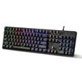 thumbnail image 3 of Teclado mécanico STF Abysmal Armor con luz LED de 7 efectos y cable trenzado reforzado, 3 of 5