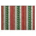 thumbnail image 2 of Addison Rugs Chantille Indoor/Outdoor Transitional Holiday Red Machine Washable Rectangle Rug, 1'8" x 2'6", 2 of 7