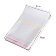 thumbnail image 3 of 200 Uds bolsa Opp transparente bolsas de plástico sello autoadhesivo 6x8cm más grueso kusrkot Bolsas de celofán transparentes, 3 of 8