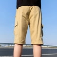 thumbnail image 2 of Xudanell Boys Basketball Shorts Toddler Boys Adventure Cargo Shorts Boys Golf Shorts, 2 of 8