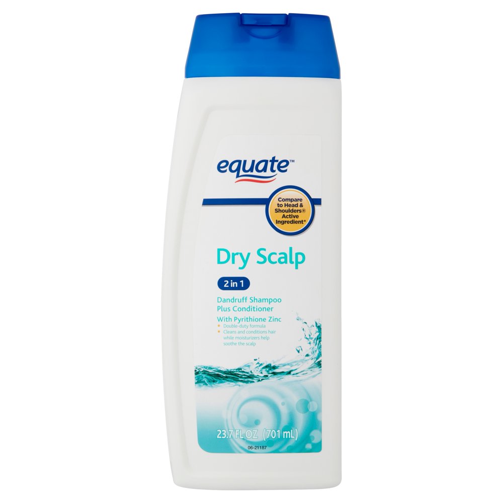 Equate 2In1 Dry Scalp Dandruff Shampoo & Conditioner, 23.7 fl oz
