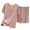 Pink, variant on yunLCZ Womens Nightgowns Women's Pajama Sets 2 Piece Sleepwear Tops And Sleep Shorts Set Soft Set With Pockets Summer Pajama Dress