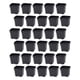 thumbnail image 2 of 30 macetas cuadradas ligeras para viveros de plantas, para bonsáis 7.9cmx7.2cmx6.5cm, 2 of 9