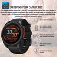 thumbnail image 3 of Reloj inteligente Garmin Fenix 8 GPS 51mm AMOLED 1.4" - Gris pizarra, 3 of 7