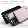 thumbnail image 3 of Funda de teléfono Vinich Wallet con tarjetero para iPhone 12 Pro Max, 3 of 9