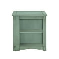 thumbnail image 6 of Linon Parnell Storage Side Table/Cabinet with Pull Out Shelf in Teal Wood, 6 of 16