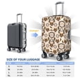 thumbnail image 4 of Gukieu Retro Dreamcatcher Print Suitcase Protective Cover, Elastic Zipper Buckle Suitcase Protective Cover, Suitable for Travel, Business Trip-X-Large, 4 of 7