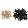 thumbnail image 2 of 200pcs 8mm Black Safety Eyes with Washers, Environmental Non-, High Quality , Sturdy and Smooth, 2 of 6