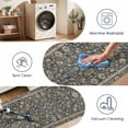 thumbnail image 6 of Washable Runner Rug 2x6 ft Non Slip Backing Farmhouse Vintage Soft Kitchen Rug Low Profile Floor Carpet for Kitchen Hallway Laundry Room Bedroom, 6 of 6