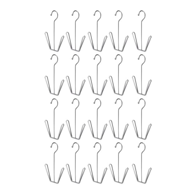 20 piezas de tendedero para zapatos, percha para zapatos, tendedero para baño, dormitorio, tienda A