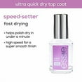thumbnail image 4 of Essie Speed Setter Ultra Fast Dry Top Coat 0.5 oz, 4 of 8