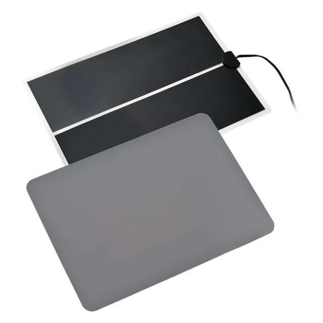 Yeacher Resin Heating Mat Fast Curing Quick Resin Dryer with Temperature Adjustment Knob Silicone Mat