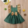 thumbnail image 6 of Green sequin princess dress, 6 of 7
