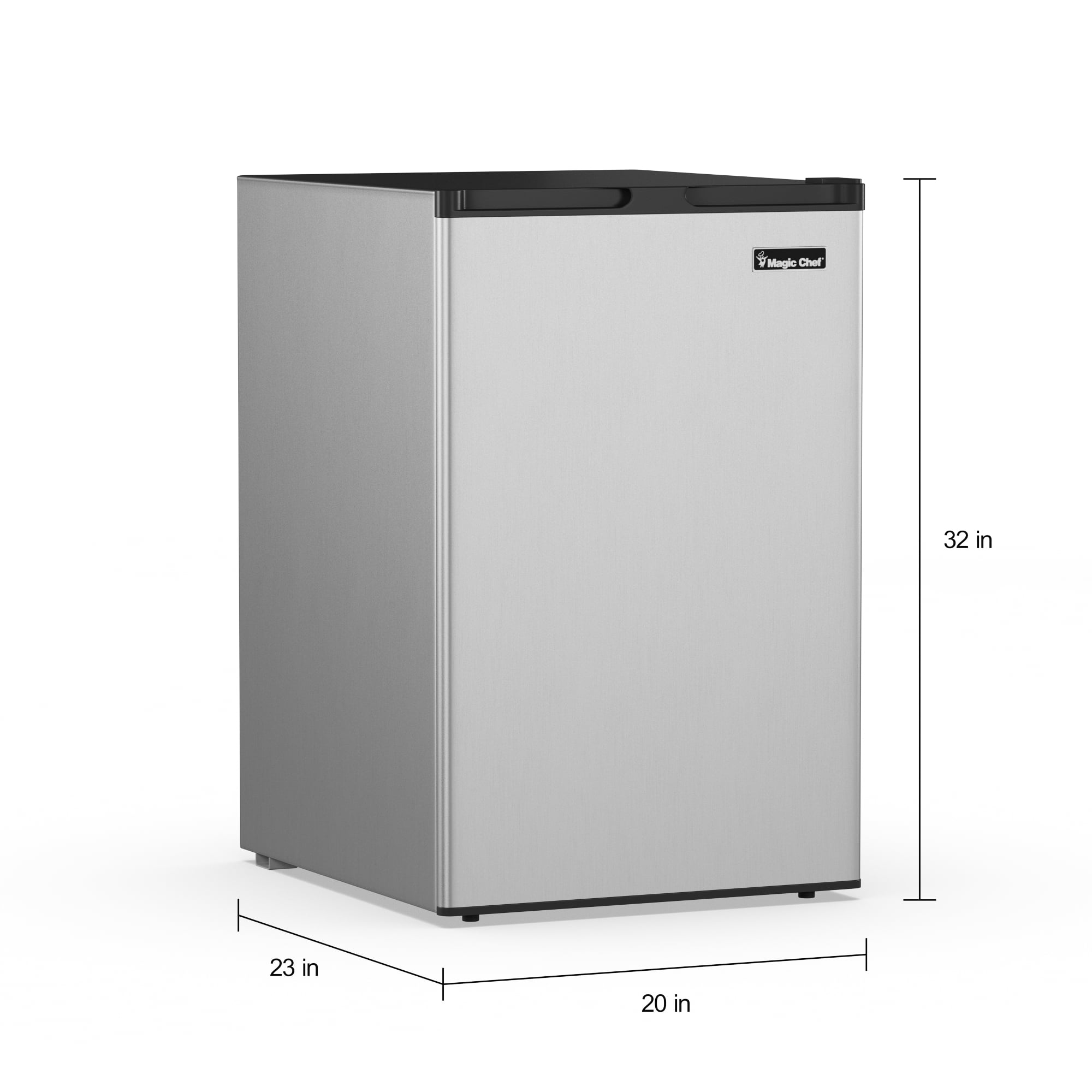 magic chef upright mini freezer