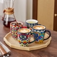 thumbnail image 6 of vancasso Ceramic Coffee Mug Set of 6, 12 oz Coffee Cup, Porcelain Tea Cups, Series LUMI, 6 of 10