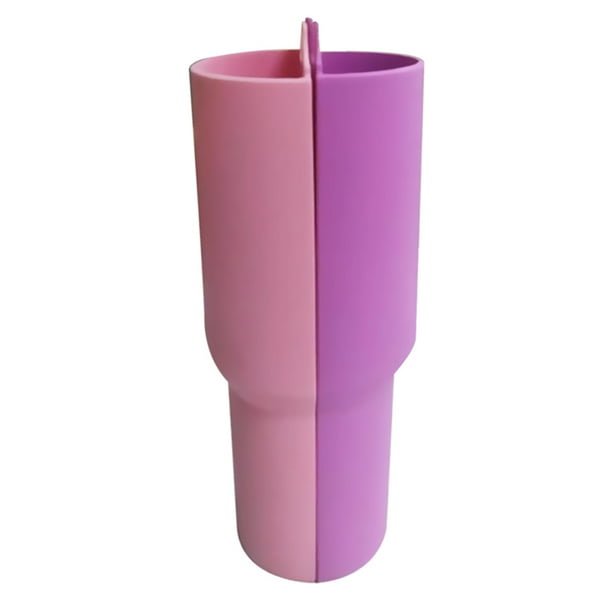 Revestimiento Silicona para Con Divisor 40 Oz (+) Rosa Y Morado