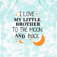 thumbnail image 4 of Inktastic I Love My Little Brother to the Moon and Back Boys or Girls Baby Bodysuit, 4 of 5