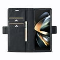 thumbnail image 2 of ELEHOLD Leather Wallet Case for Samsung Galaxy Z Fold 4 5G,PU Leather RFID Blocking Card Slots Kickstand Shockproof Protection Magnetic Case Cover,Black, 2 of 5