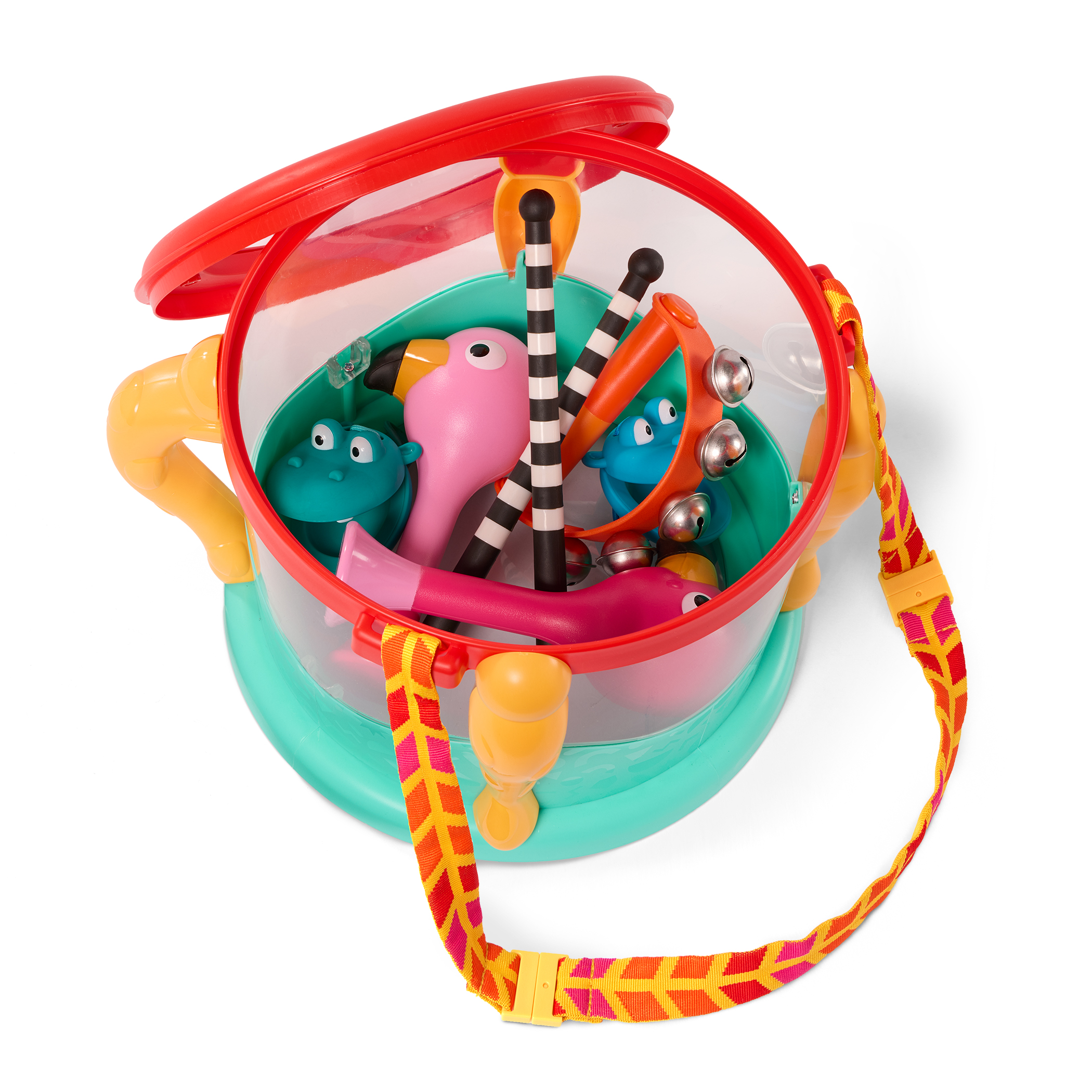 Battat Animal Jamboree Instrument Set with Drum photo 3