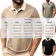 thumbnail image 4 of IhhxPro Men's Color Block Collared Shirt Quick Dry Short Sleeve Black T-Shirt Casual Golf Athletic Performance Slim Fit Summer XS-XL, 4 of 9
