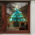 thumbnail image 4 of ToyKingdee Christmas Tree Window Clings Stickers for Glass, Xmas Windows Static Stickers, DIY Wall Window Door Mural Showcase Decal Sticker, 4 of 6