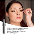 thumbnail image 2 of 1-Piece Eyebrow Pencil Sharpener — Eyebrow Makeup Sharpening Tool | The Ultimate Sharpener for Achieving Precise, Smooth Makeup Results,grey, 2 of 9