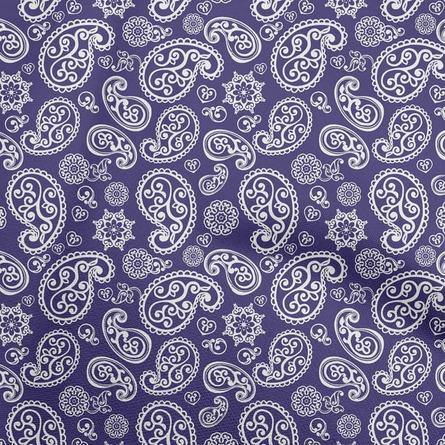 oneOone Tissu Popeline de Coton Violet Foncé Tissu pour Robe Tissu Imprimé au Mètre 42 Pouces de Large