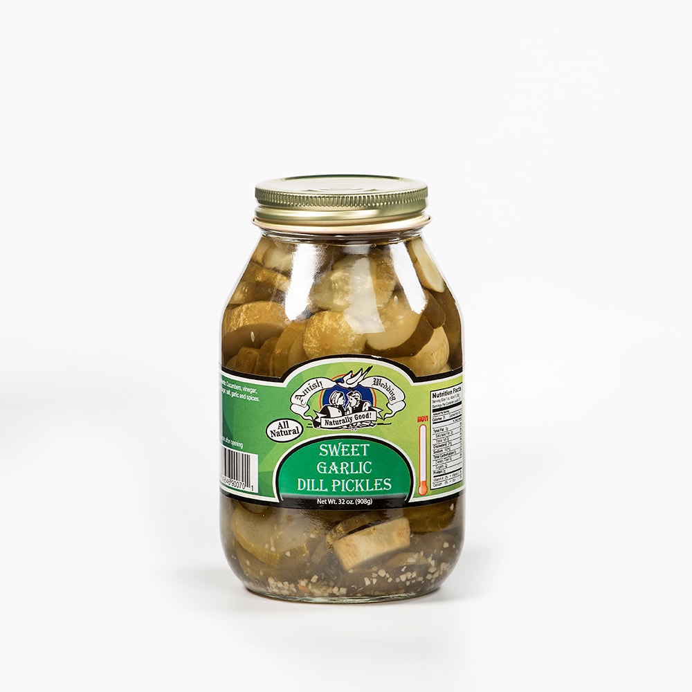 Amish Wedding Pickled Eggs, 32 Oz Glass Jar, Ready to Eat