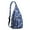 Black-2, variant on Boho Dragonfly Floral Sling Backpack – Vintage Watercolor Insect Crossbody Daypack for Travel & Outdoor Adventures