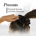 thumbnail image 3 of Kitsch Hair Brunch Scrunchie Hair Tie, Black Fray, 1 ct, 3 of 5