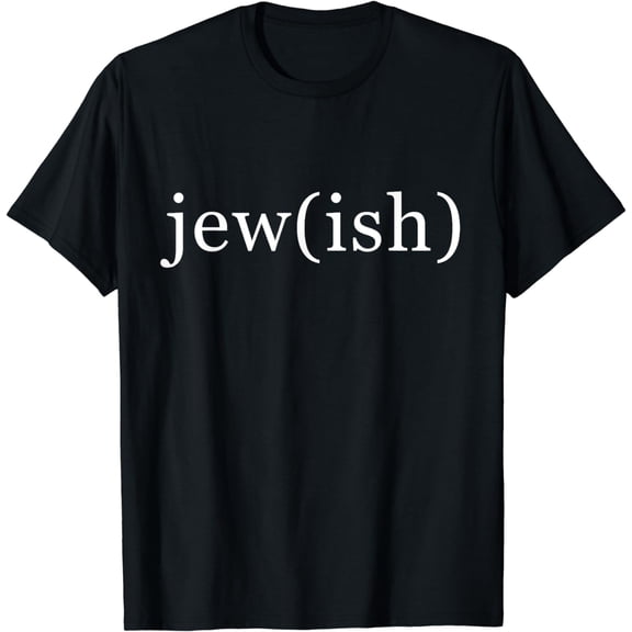 jew(ish) jew-ish jewish tee t-shirt Funny Jewish Tees