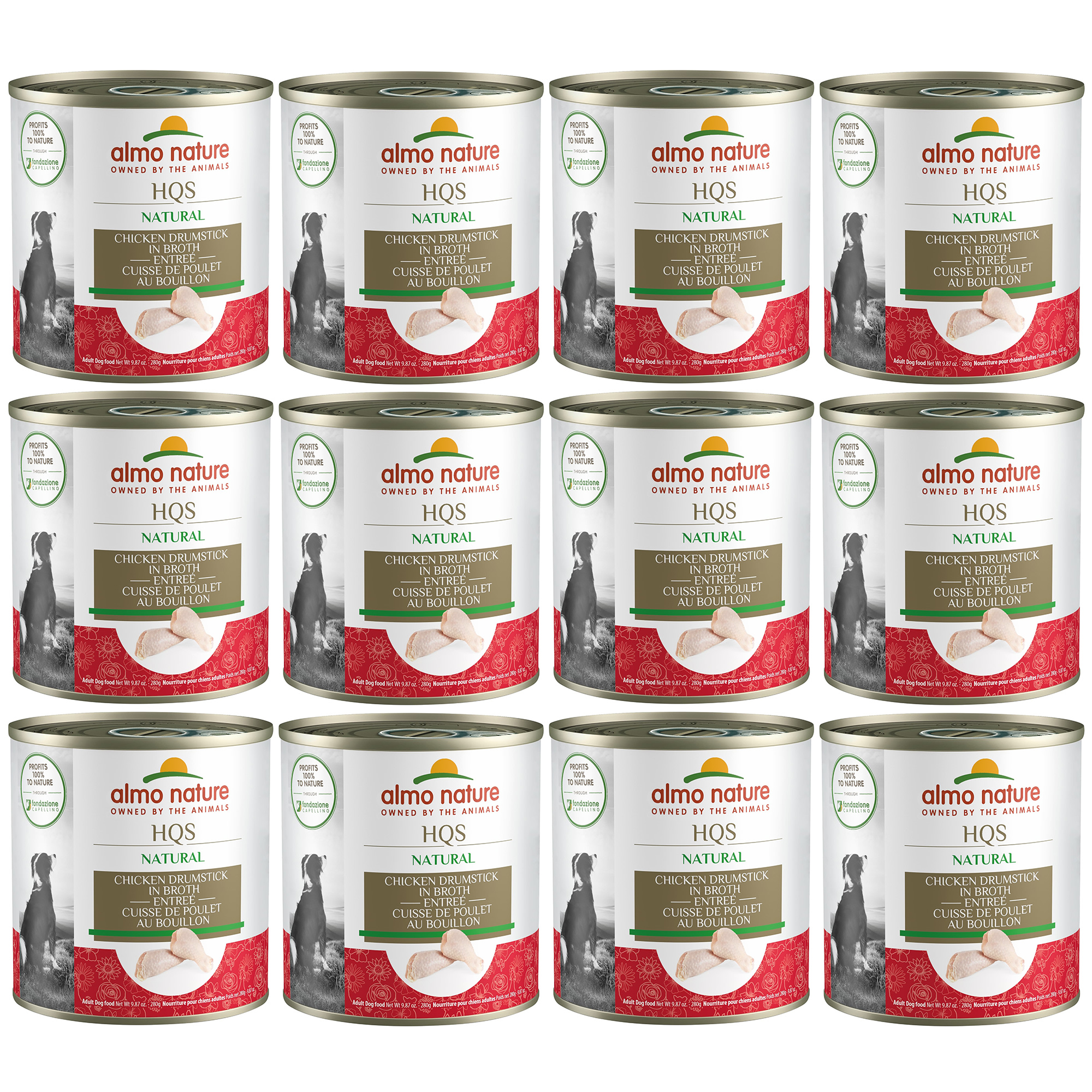 ALMO 5824 RAW Pack 55g Hühnchen & Ente – Trockenfutter Für Hunde (früher 'Classic', Jetzt 'HFC')