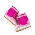 thumbnail image 4 of Quealent Baby Snow Boots Toddler Boy Girl Waterproof Winter Warm Booties Nonslip Lightweight Outdoor Shoes for First Walkers (Infant/Toddler) Pink for Size Infant 4, 4 of 9