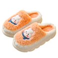 thumbnail image 3 of Vedolay Women Slippers Non Slip House Shoes Indoor Outdoor Bedroom Winter Ladies Slippers Orange,37, 3 of 4