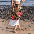 thumbnail image 6 of Leopard Chiffon Summer Dress with Polyester Straps - Women's Beach Dresses, 6 of 6