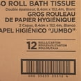 thumbnail image 4 of Genuine Joe Jumbo Roll Dispenser Bath Tissue, 2 Ply, 8.88" Roll Diameter, White - 12 Roll Carton, 4 of 5
