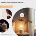 thumbnail image 3 of Tuya Zigbee Smart Light Sensor Illuminance Brightness Detection Home Automation Smart Home Detector APP Control,1x Light Sensor,White, 3 of 8