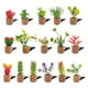 thumbnail image 5 of Mini simulación tridimensional de plantas en macetas con múltiples carnes, simulación de clip para automóvil en maceta, pegatina para refrigerador, corcho de vino tinto, decoración del hogar, 5 of 6