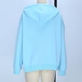 thumbnail image 5 of Karight Women's Full Zip Up Oversized Sweatshirts Lightweight Hoodies with Pockets Long Sleeve Thin Casual Hooded Jackets, 5 of 5