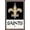 Mahogany Framed Version, variant on NFL New Orleans Saints - Logo 21 Wall Poster, 14.725" x 22.375"
